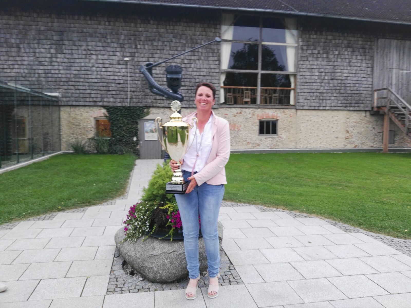 Clubmeisterin Ursula Kaufels